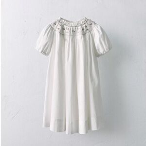 Zara LIMITED EDITION EMBROIDERED FLORAL DRESS